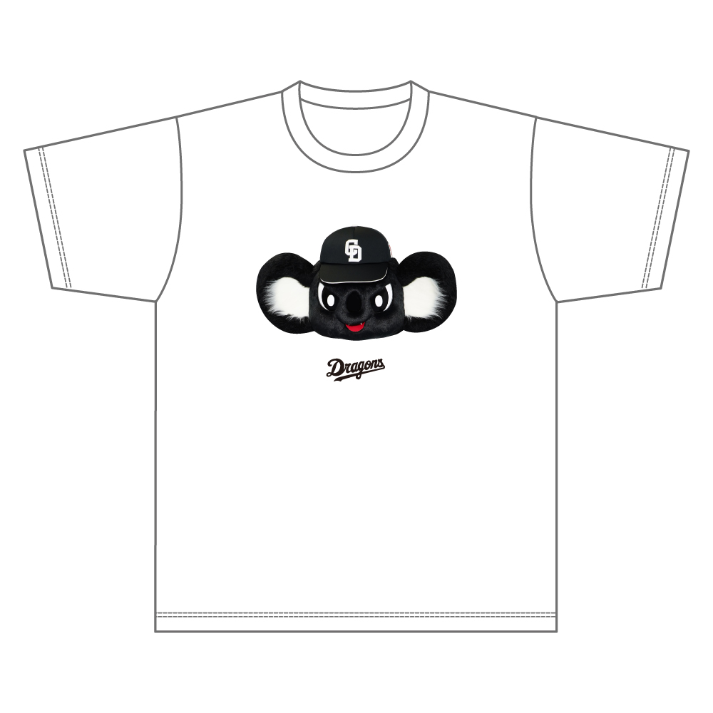 ブラックドアラの顔 Tシャツ